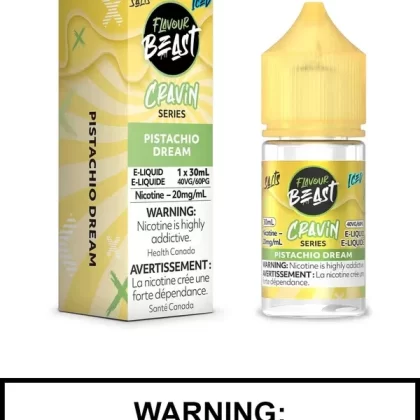 Pistachio Dream Iced by Flavour Beast Cravin Series Salts