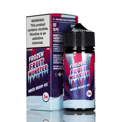 Frozen Fruit Monster – Mixed Berry Ice – 100mL - Vape Product, Vape Product