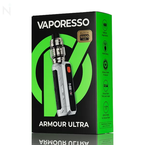 Vaporesso Armour Ultra 100W Starter Kit - Camo Silver - Image 3