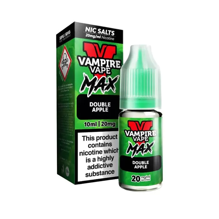 Double Apple Nic Salt E-Liquid by Vampire Vape Max - Ukecigstore