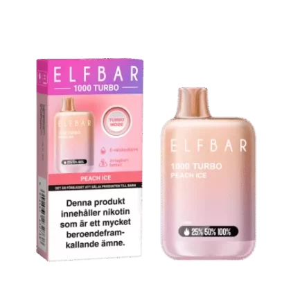 Elfbar Turbo Peach Ice 20mg