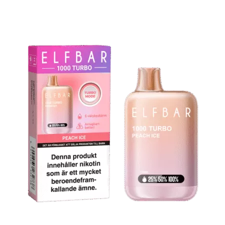 Elfbar Turbo Peach Ice 20mg