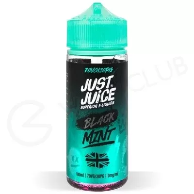 Black Mint Shortfill E-Liquid by Just Juice 100ml