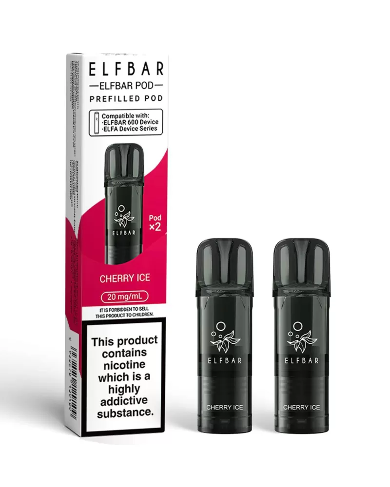 Cherry Ice Elf Bar 600 Pods (x2) - Image 2