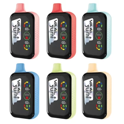 YUMI & VAAL Mega 20000 Puffs Rechargeable Disposable Kit 650mAh - Rainbow Candy / 50mg / CN-SZ