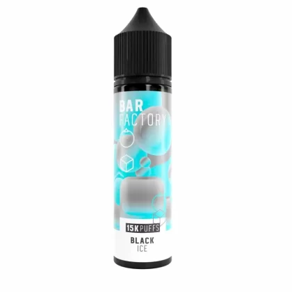 Bar Factory Black Ice 50ml Short Fill E-Liquid - Vapourdays Co