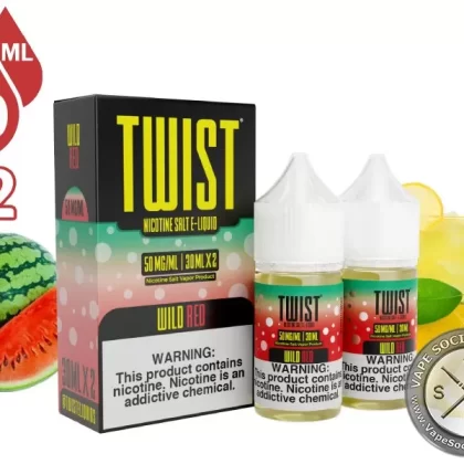 Wild Red by Twist Salt 60ml - Vape Product, Vape Product
