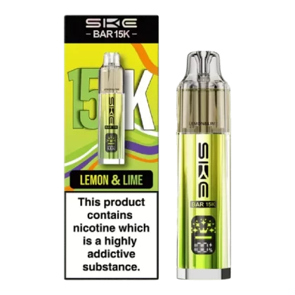 SKE Bar 15K Prefilled Pod Kit Lemon & Lime - Nicotine Strength#20mg (7606F7)