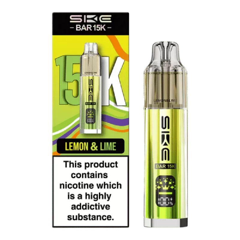 SKE Bar 15K Prefilled Pod Kit Lemon & Lime - Nicotine Strength#20mg (7606F7)