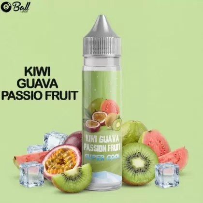 8 BALL KIWI GUAVA PASSIONFRUIT SUPER COOL VAPE ELIQUID - Elegantvapestore