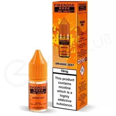 Orange Zest Nic Salt E-Liquid by Elux Firerose