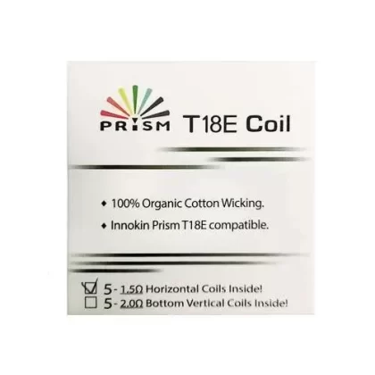 Innokin Endura T18E 1.5 ohm Coils – 5 Pack