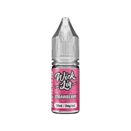 Wick Liq Bar Salt Strawberry Nic Salt E-Liquid - Nicotine Strength#20mg>10mg>5mg (54937A) (54937A)