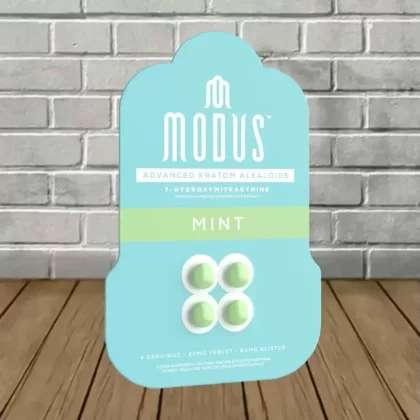 Modus Advanced Kratom Alkaloids 7-Hydroxy Extract Tablets 4ct