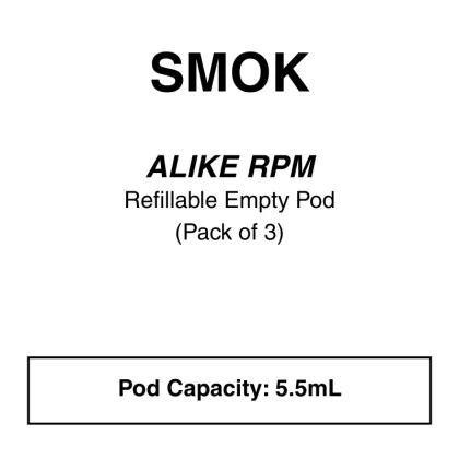 SMOK Alike Empty RPM Pod : 3pcs/pack