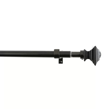 HomeStyles Metal Curtain Rod, 66-in To 120-in.