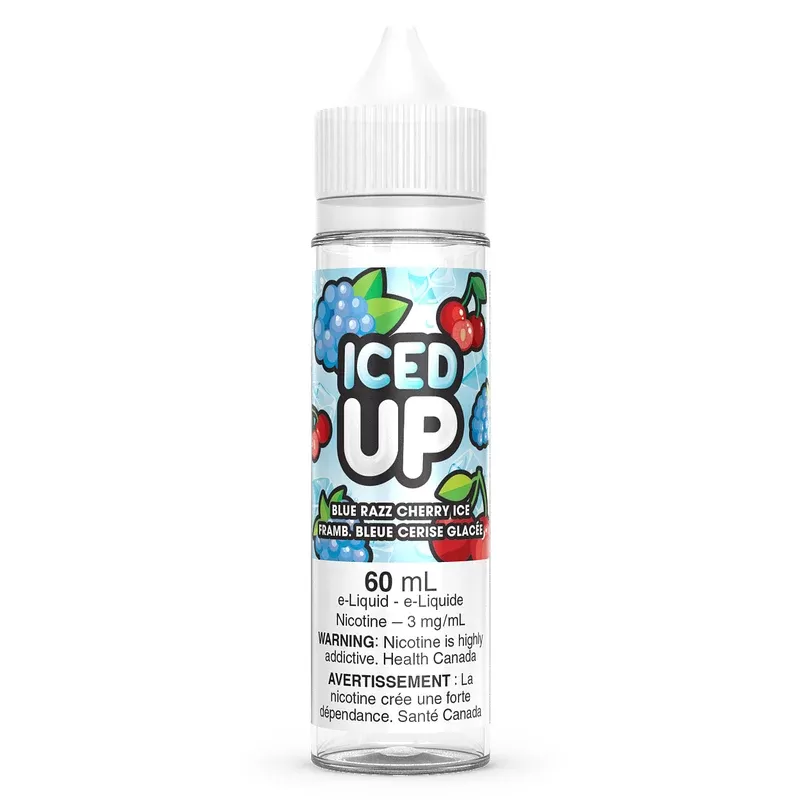 Iced Up 60mL – Blue Razz Cherry Ice
