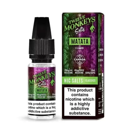 Twelve Monkeys 10ml Nic Salt Eliquids