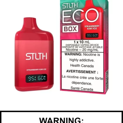 Strawberry Kiwi Ice STLTH Eco Box Disposable Vape
