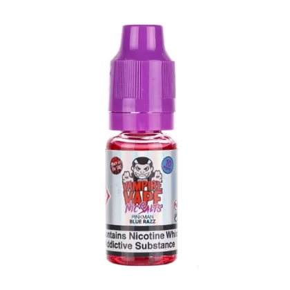 Pinkman Blue Razz Nic Salt E-Liquid by Vampire Vape - Vapesuperstore Co