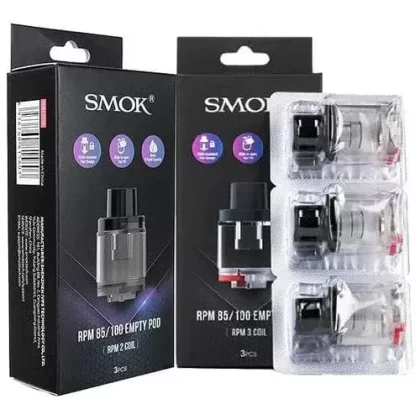 SMOK RPM 85/100 Replacement Pods - RPM 2 Coil, RPM 3 Coil