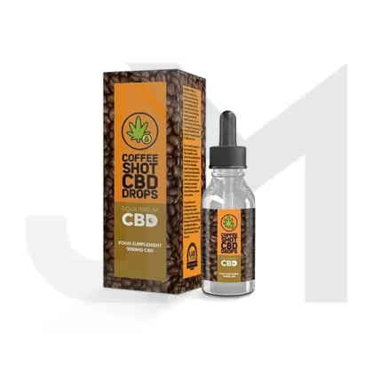 1000mg Equilibrium CBD Oil 10ml – Coffee Shot Drops