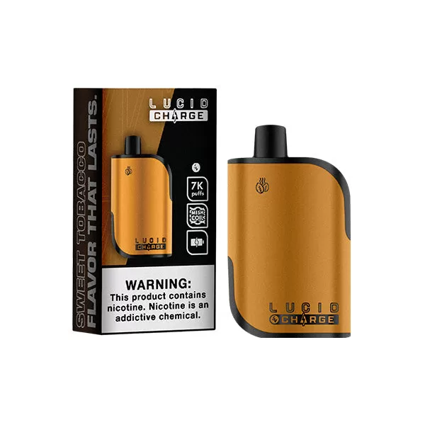 Lucid Charge Disposable 7000 Puffs 14mL 50mg *** - Bluerazz Lemonade Ice - Image 3
