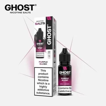 GHOST® SALTS PURPLE SLUSH 10ML NIC SALT E-LIQUID