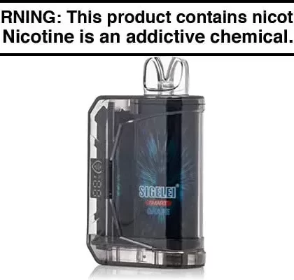 SIGELEI SMART AC10000 DISPOSABLE VAPE - Grape, Juicy Peach