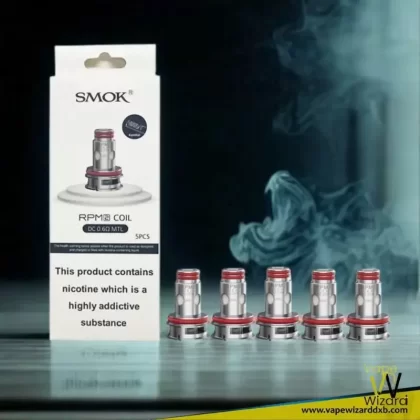 SMOK RPM 2 Coils 0.6ohm DC MTL & 0.16 Meshed Replacement Coils – 5 PCS Per Pack - Vapewizarddxb