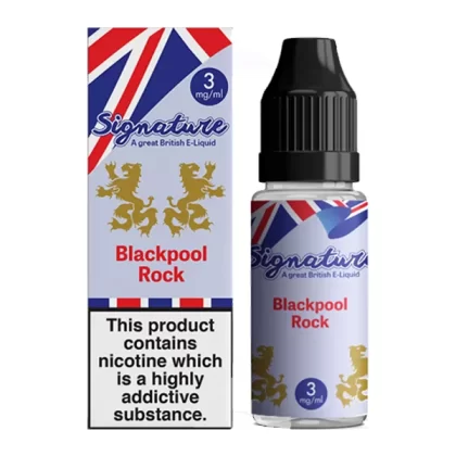 Blackpool Rock - Signature E Liquid 10ml - 18mg