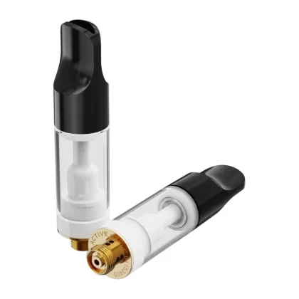 ACTIVE™ EZ Click XL Ceramic Pro Cartridge - Choose Price Tier#Single Unit (Less Than Box Qty)>Box of 100 (Bulk Discount Pricing)~Mouthpiece#Ceramic Barrel - White>Plastic Barrel - Black>Plas