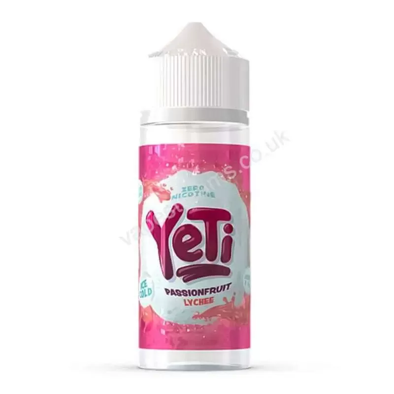 YeTi Passionfruit Lychee E-Liquid Shortfill - Vapestreams Co