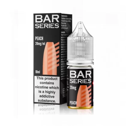 Bar Series Peach 10mg Salt Nicotine E-Liquid - Vapourdays Co