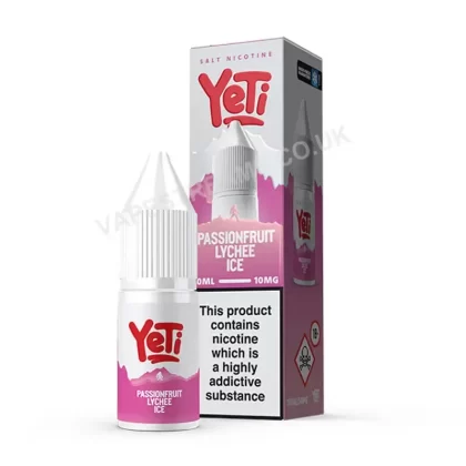 Yeti Summit Series Passionfruit Lychee Ice Nic Salt E-Liquid - Vapestreams Co