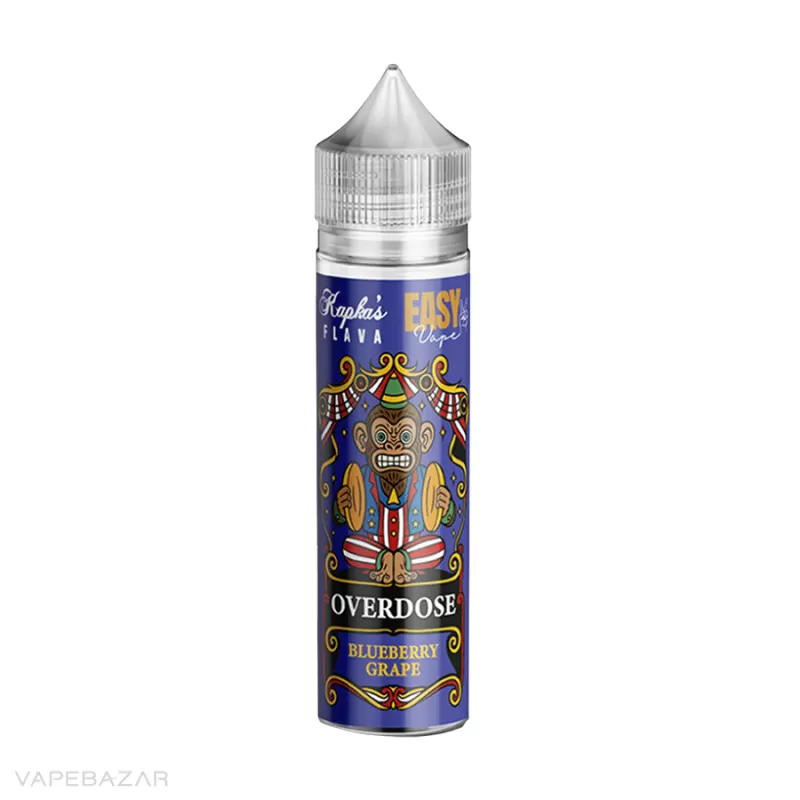 Kapkas Flava x Easy2Vape Longfill – Blueberry Grape - Traube / Blaubeere - Image 3