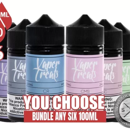 Vaper Treats Bundle 6x100ml (600ml)