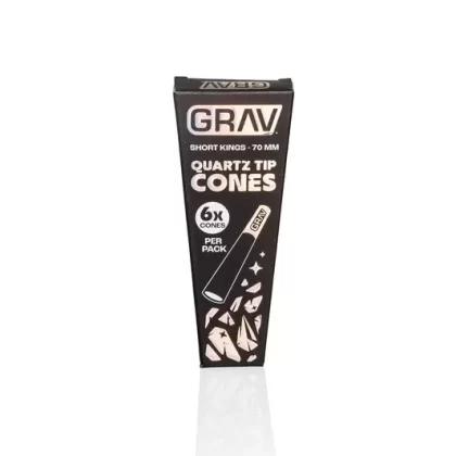 Grav Quartz Tip Cones (Black)