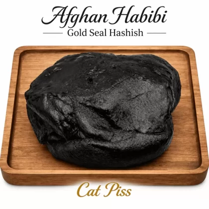 Yumz Afghan Habibi Gold Seal Hashish – Cat Piss | 1 Gram