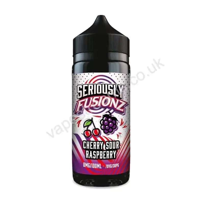 Doozy Seriously Fusionz Cherry Sour Raspberry E-Liquid Shortfill - Vapestreams Co