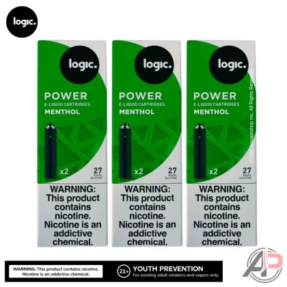 Logic Power Menthol Cartridges 2 Pack
