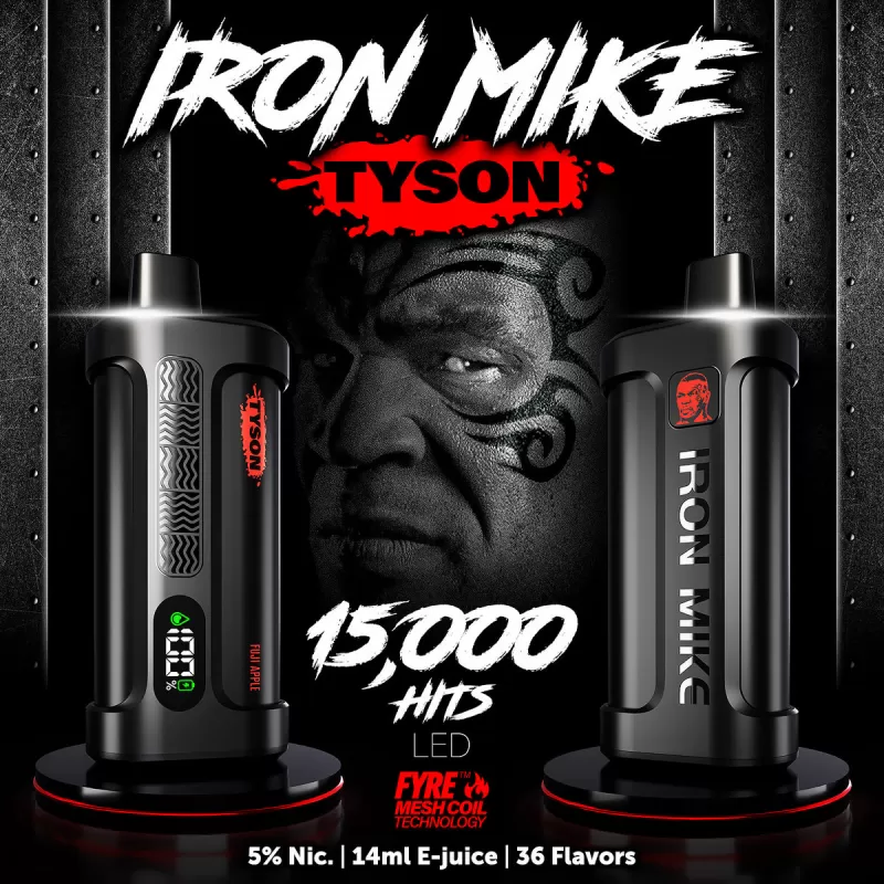 Tyson 2.0 Iron Mike 15K Disposable Device
