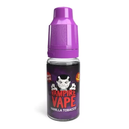 Vanilla Tobacco – Vampire Vape Premium E-Liquid – 10ml – TPD - Vapestorm Co