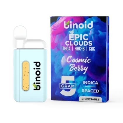 Epic Clouds 5 Gram Disposable Vape – Cosmic Berry