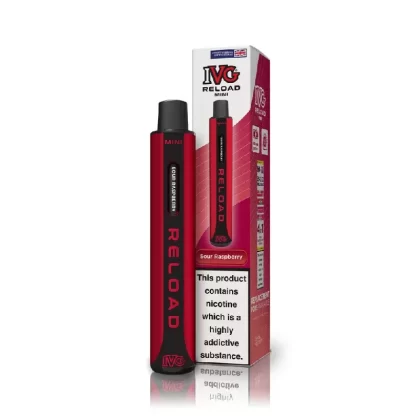IVG Reload Mini Starter Kit Sour Raspberry - Nicotine Strength#20mg