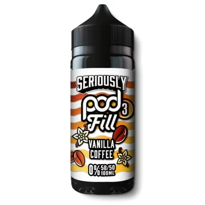 Vanilla Coffee Shortfill by Seriously Pod Fill - Ecigarettedirect Co