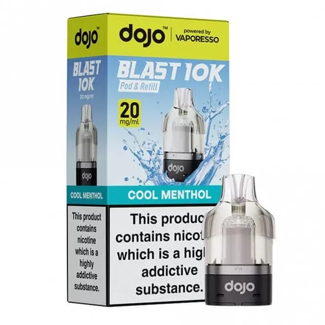 Dojo Cool Menthol Blast 10k Prefilled Pods