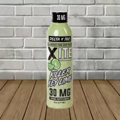 XITE Delta-9 THC Fresh Drinks 30mg - flavor#Killer Key Lime>Wicked Watermelon Strawberry