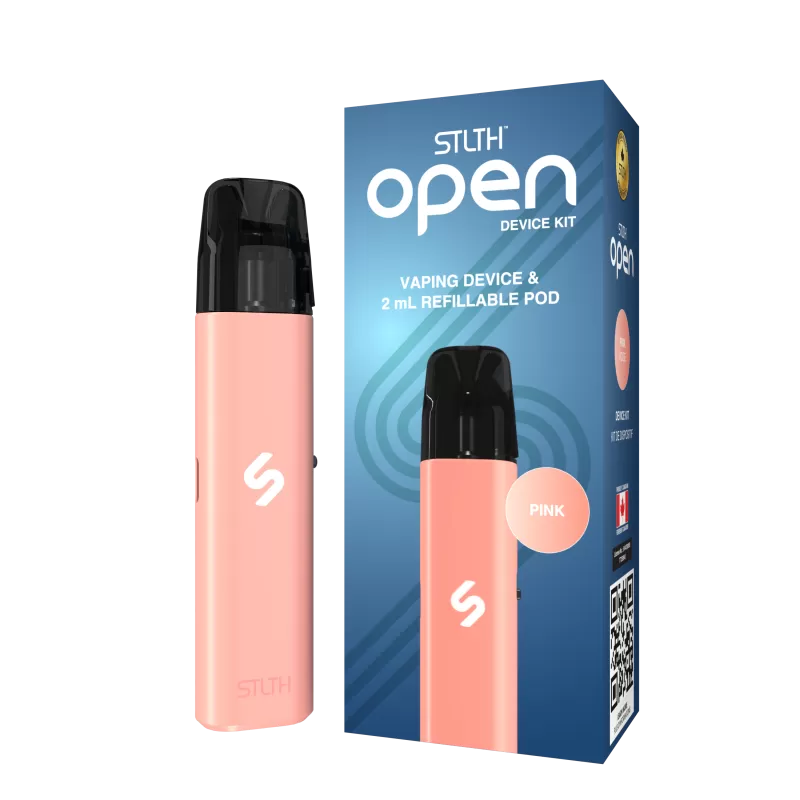 STLTH OPEN Starter Kit - Pink - Device (wholeseller) (SK) (16EBAB)