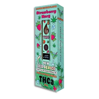 Gold Spectrum Fruity THC-A Vaporizer – 2000mg - Strain#Strawberry Marg (S)>Peach Queen (S)>Cotton Candy (I)>Blue Raspberry (H)>Hi-C Fruit Punch (H)>Juicy Watermelon (H)>Enchanted Piss (I)>Bl